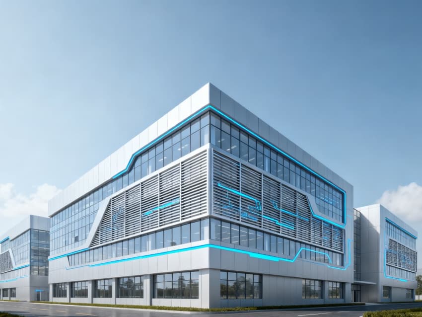 六安电子芯片厂房车间净化装修工程