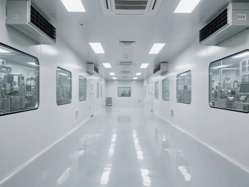 合肥电子光伏厂房净化装修工程分享