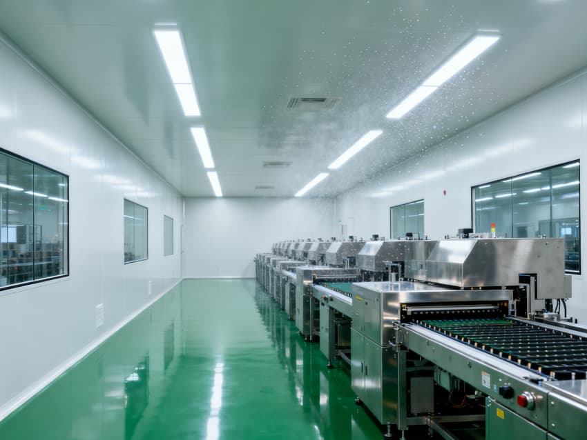 铜陵显示器件制造厂房车间净化装修工程