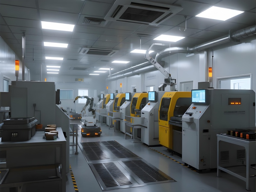 蚌埠3500平锂电池厂洁净车间设计方案效果