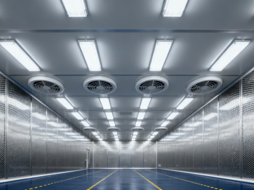 合肥万级新能源净化车间装修工程