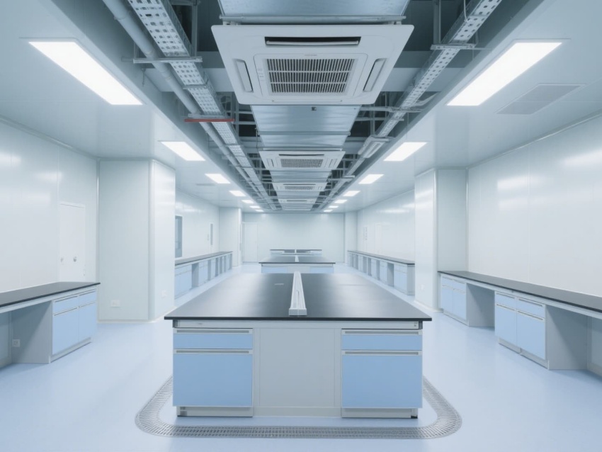 宣城2000平万级实验室净化装修工程