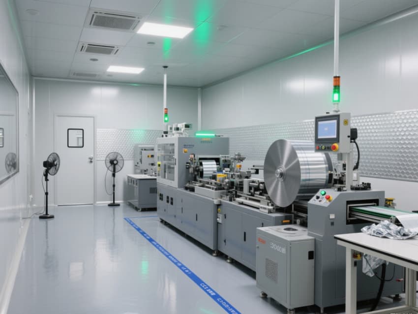 蚌埠锂电池厂无尘车间净化装修工程